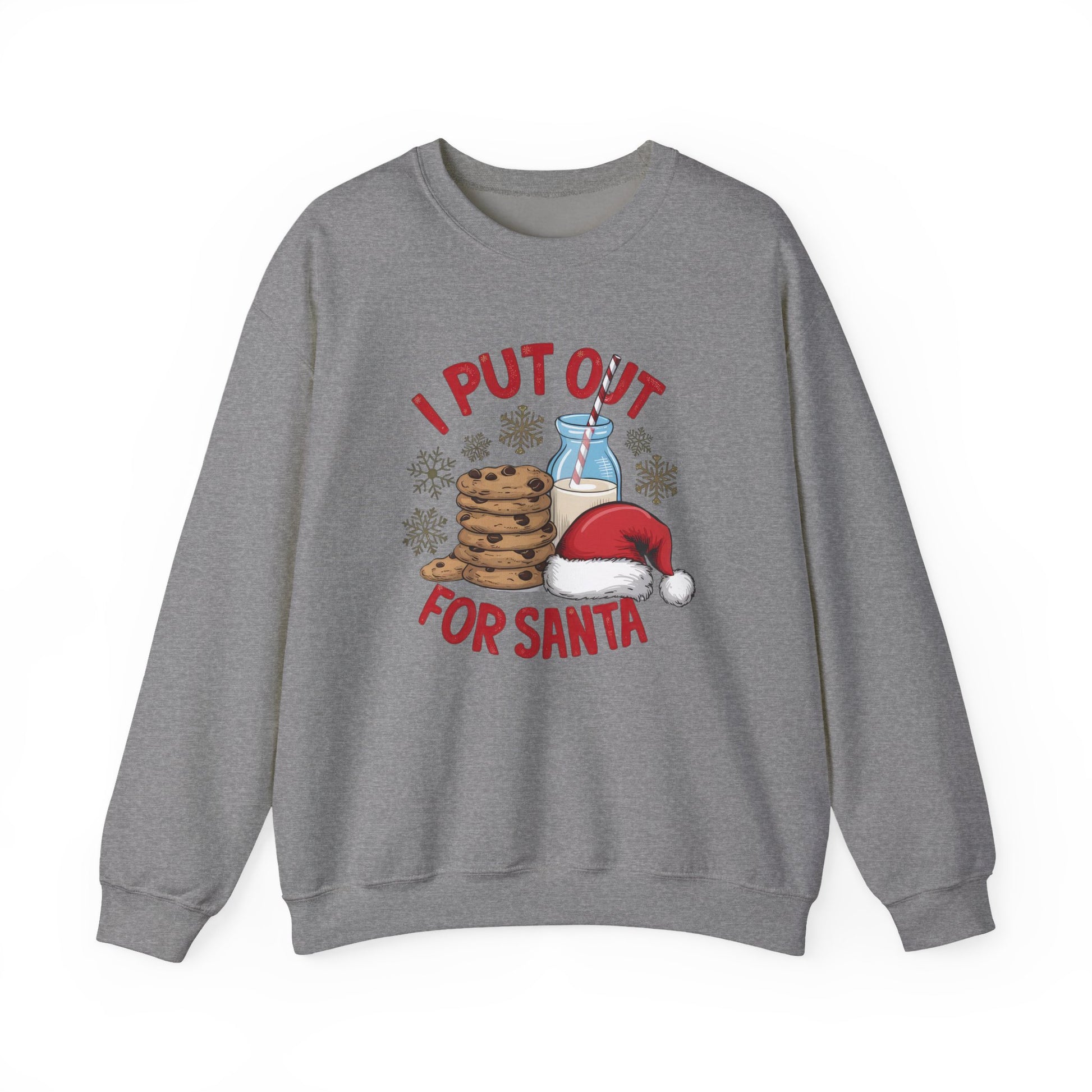 I Put Out For Santa Sweatshirt, Funny Christmas Shirt, Funny Santa Shirt - PopCultureByDesign36