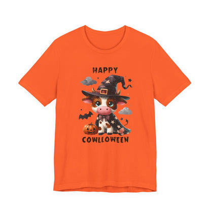 Happy Cowlloween, Cow alovers Halloween Shirt, Halloween Cow Shirt - PopCultureByDesign36