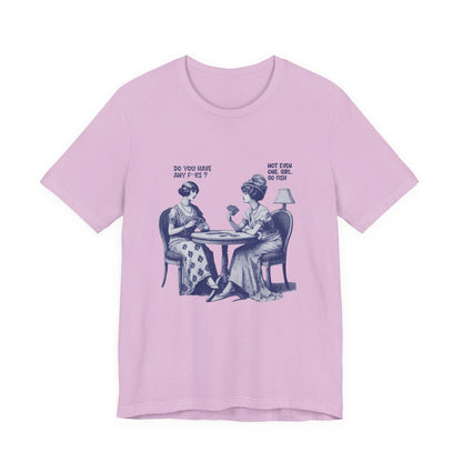 Funny Card Playing Tee, Card Playing Lovers Tee, Vintage Style Top - PopCultureByDesign36