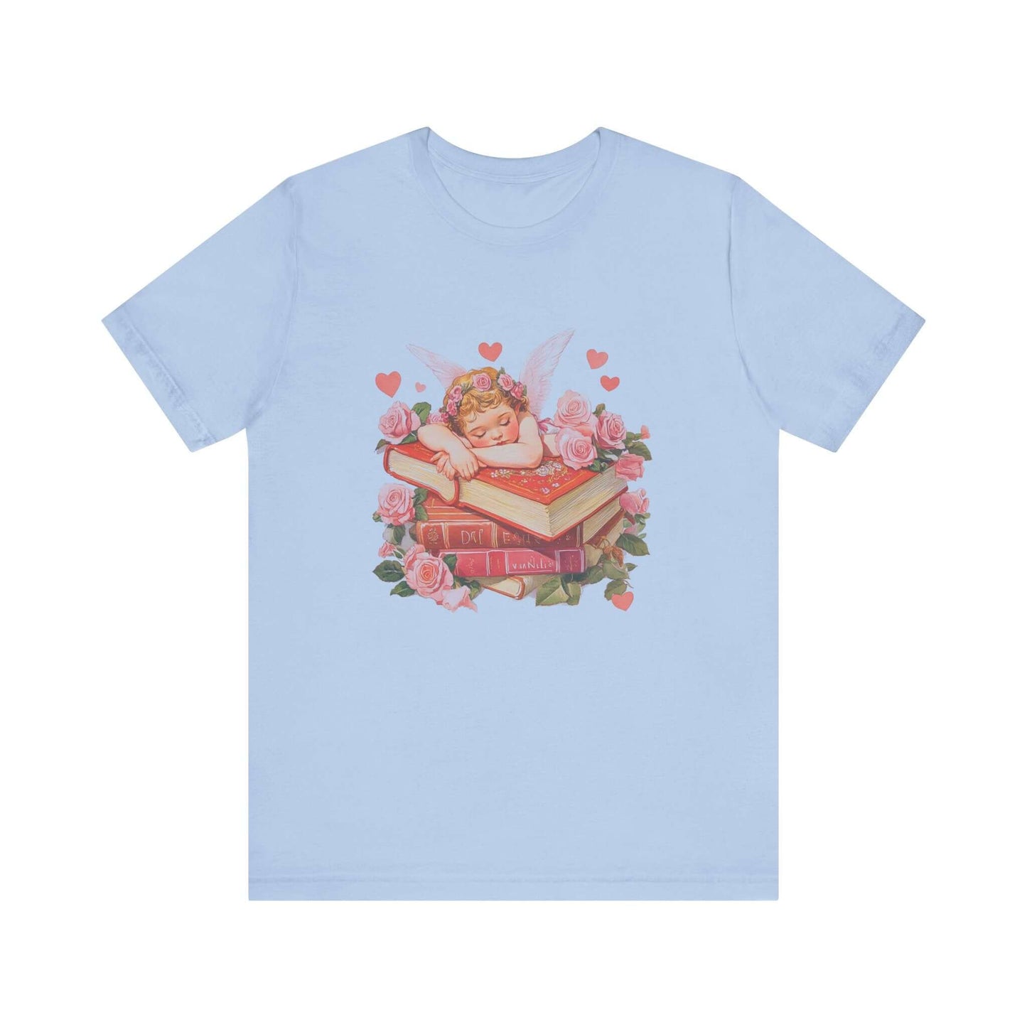 Reading Cupid Shirt, Funny Cupid Shirt, Cupid Love Shirt, Book Reader Shirt - PopCultureByDesign36
