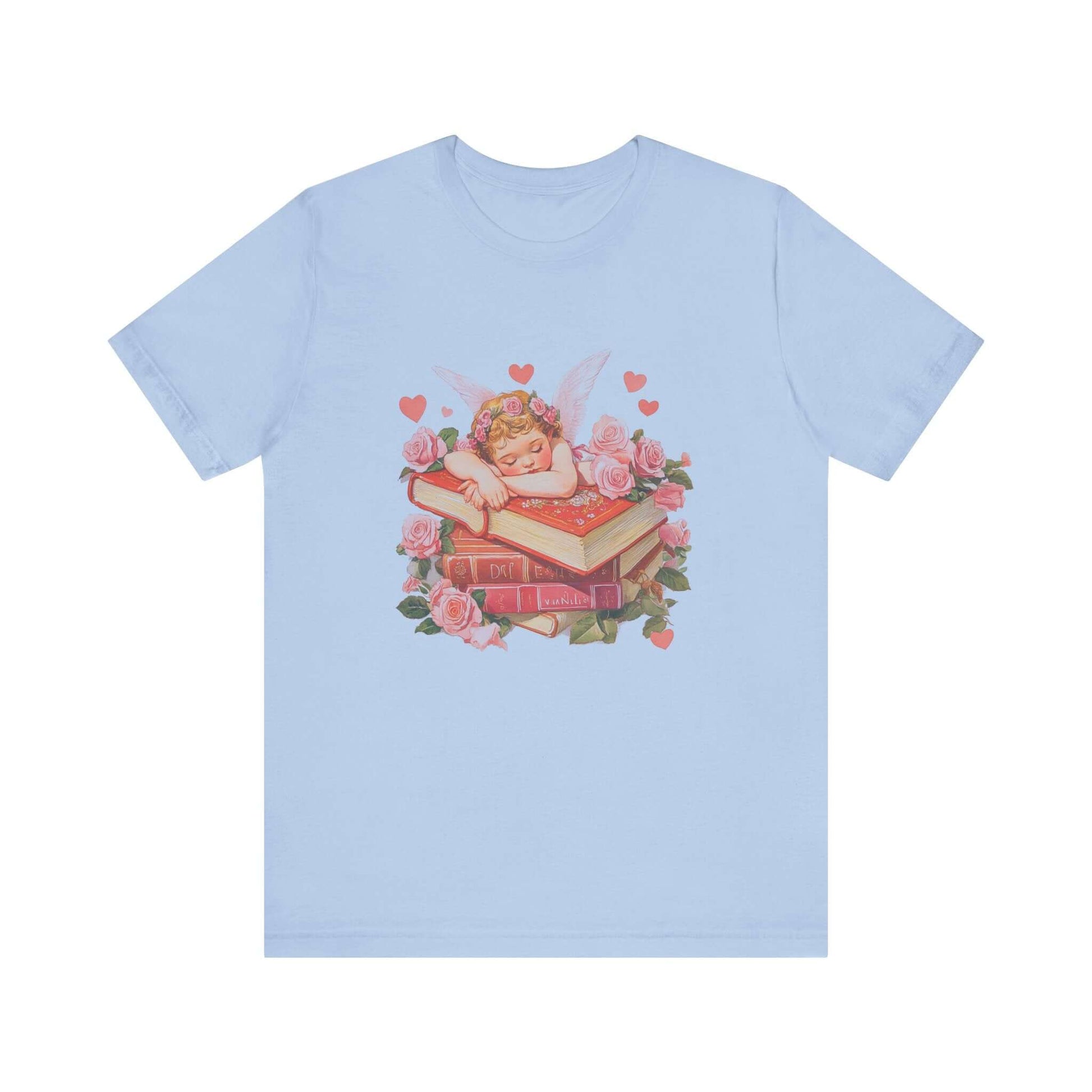 Reading Cupid Shirt, Funny Cupid Shirt, Cupid Love Shirt, Book Reader Shirt - PopCultureByDesign36