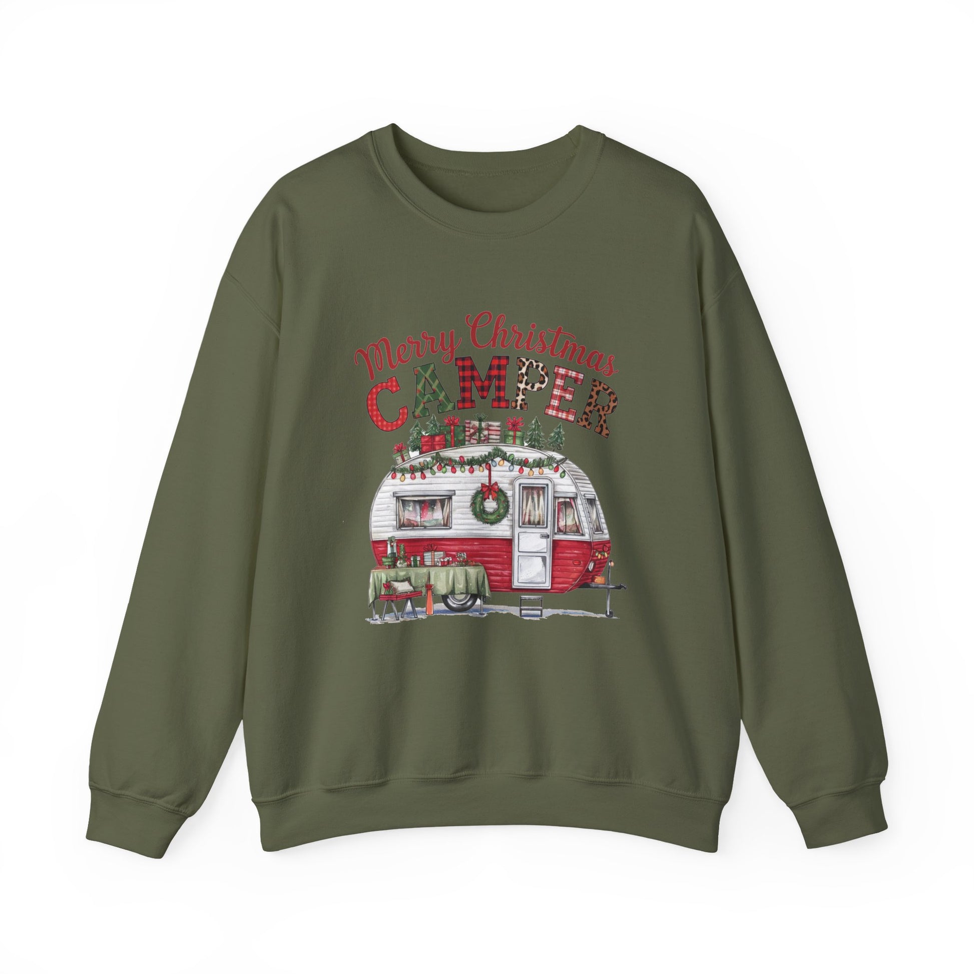 Happy Camper Shirt, Camper Shirt for Christmas, Christmas Camper Shirt - PopCultureByDesign36