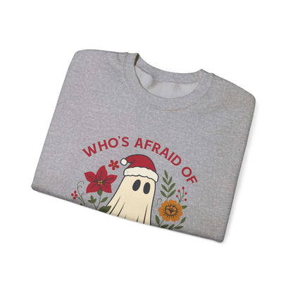 Halloween Ghost Santa Shirt, Bougie Ghost Sweatshirt