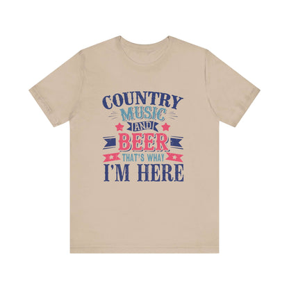 Country Music and Beer Shirt, Country Music Lover, Old Rodeo Shirt - PopCultureByDesign36