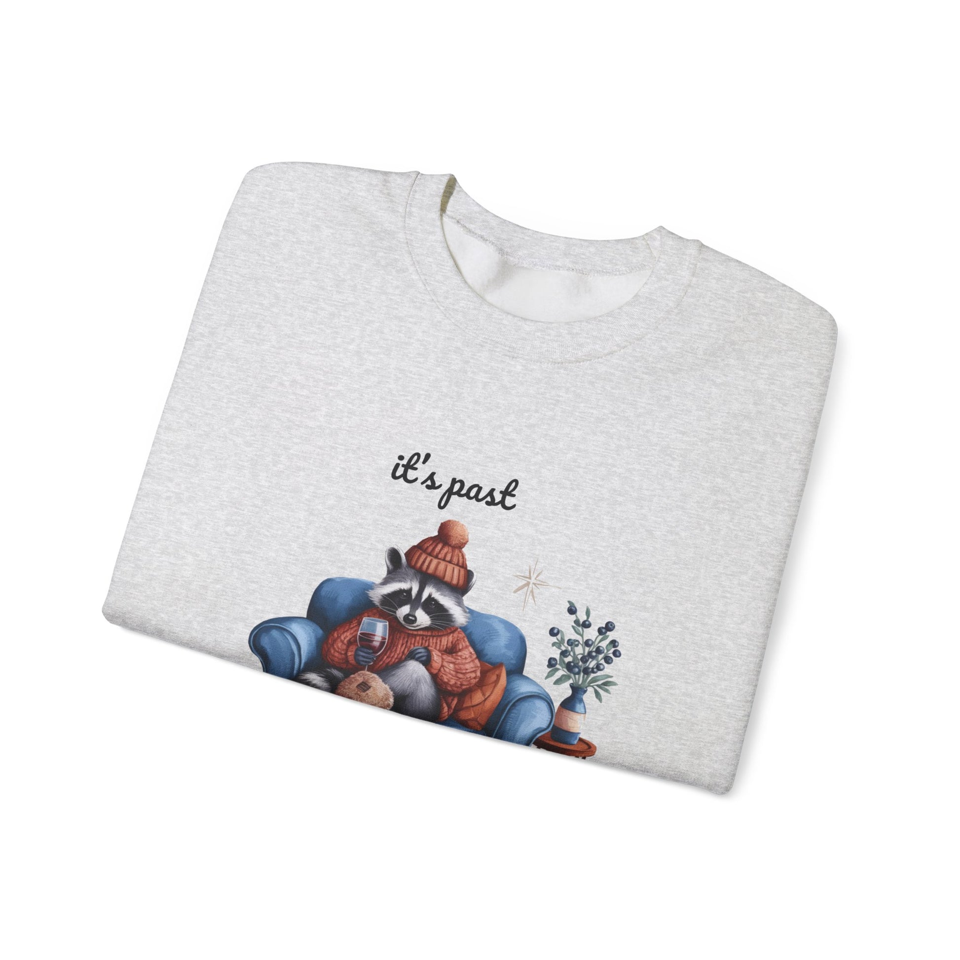 Funny Raccoon Sweatshirt, Cute Christmas Raccoon Sweatshirt, Christmas Sweatshirt - PopCultureByDesign36