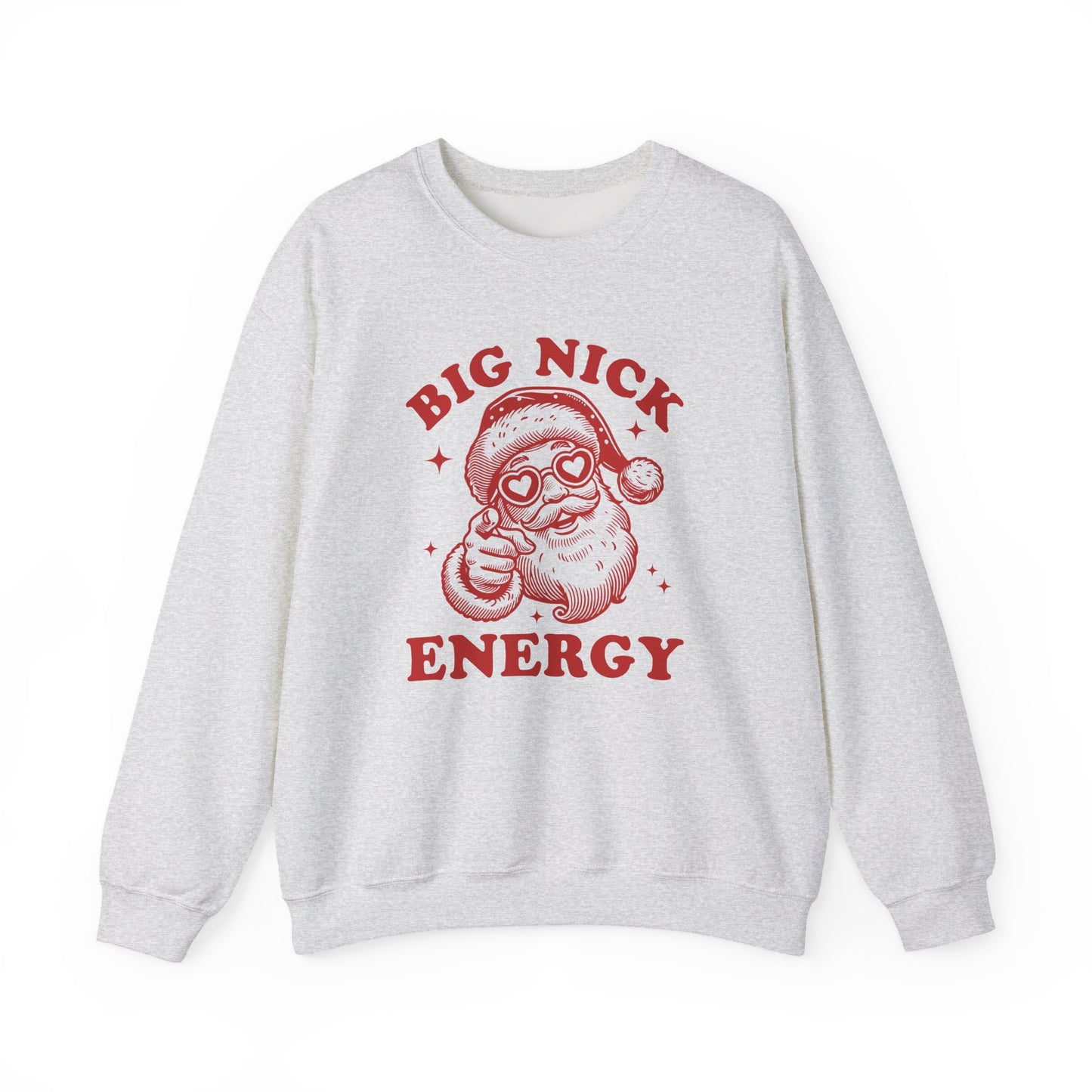 Big Nick Energy Christmas Shirt, Santa Inspired, Funny Santa Sweatshirt - PopCultureByDesign36