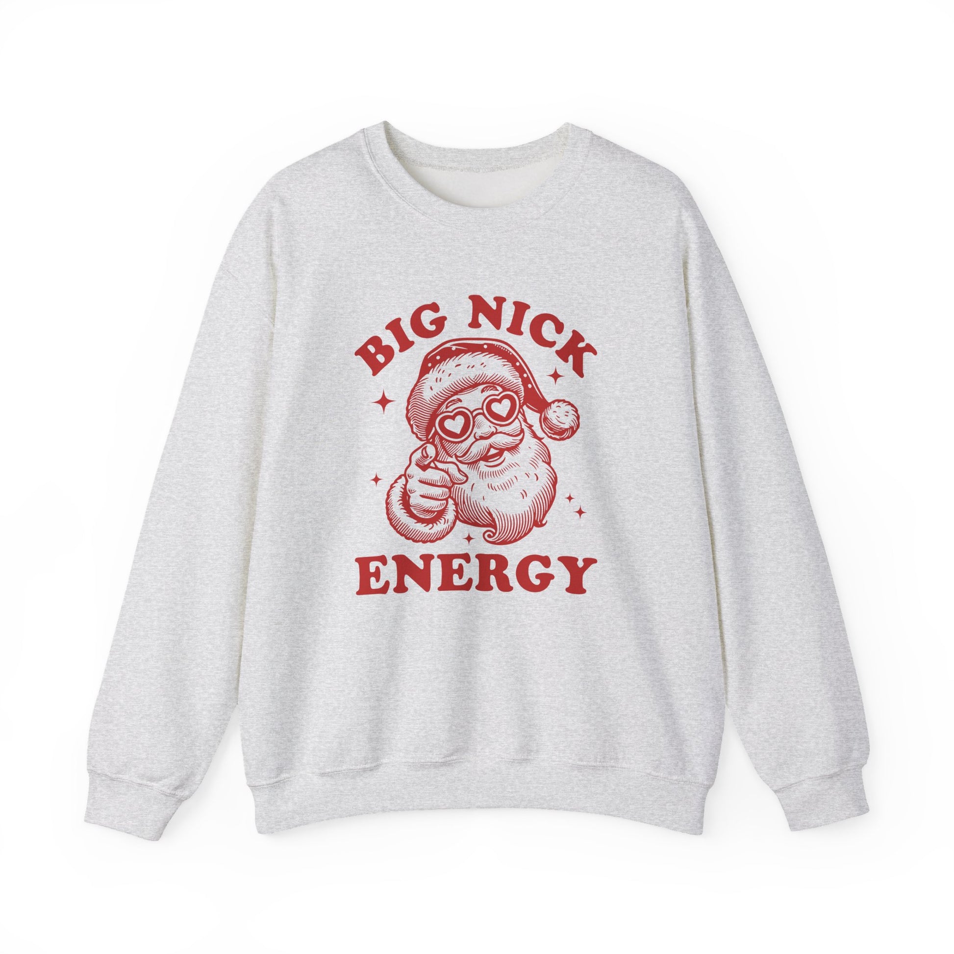 Big Nick Energy Christmas Shirt, Santa Inspired, Funny Santa Sweatshirt - PopCultureByDesign36