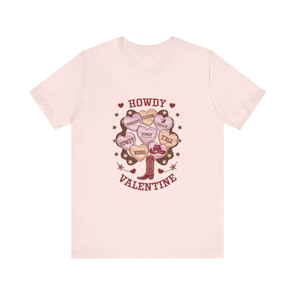 Candy Heart Shirt, Valentine's Day Gift, Country Conversation Hearts Shirt - PopCultureByDesign36