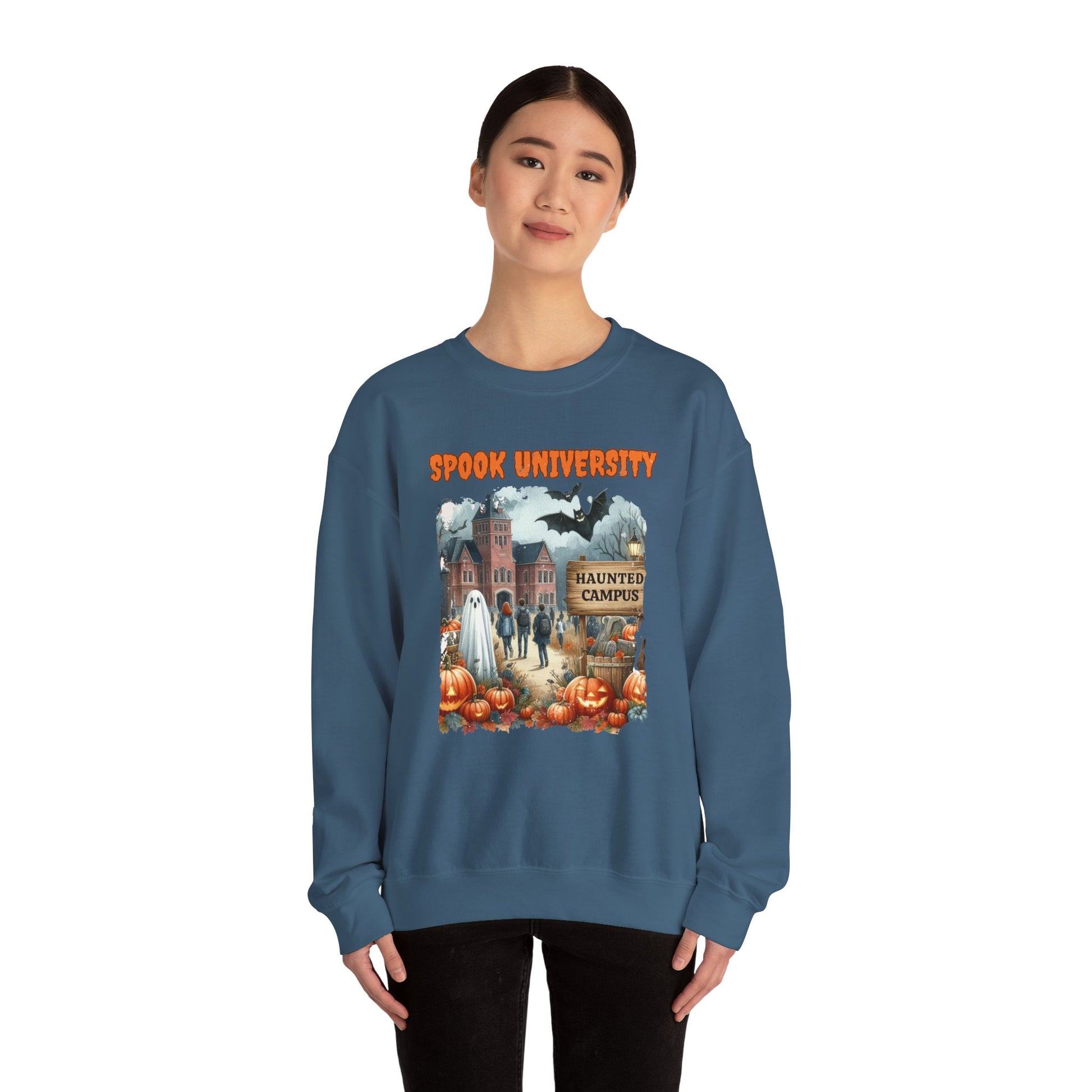 Spook University Sweatshirt, Halloweentown University, Fall Sweatshirt - PopCultureByDesign36