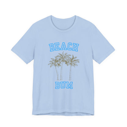 Beach Bum Palm Tree Shirt, Tropical Island Vacation Clothing, Palm Tree Lover Gift - PopCultureByDesign36