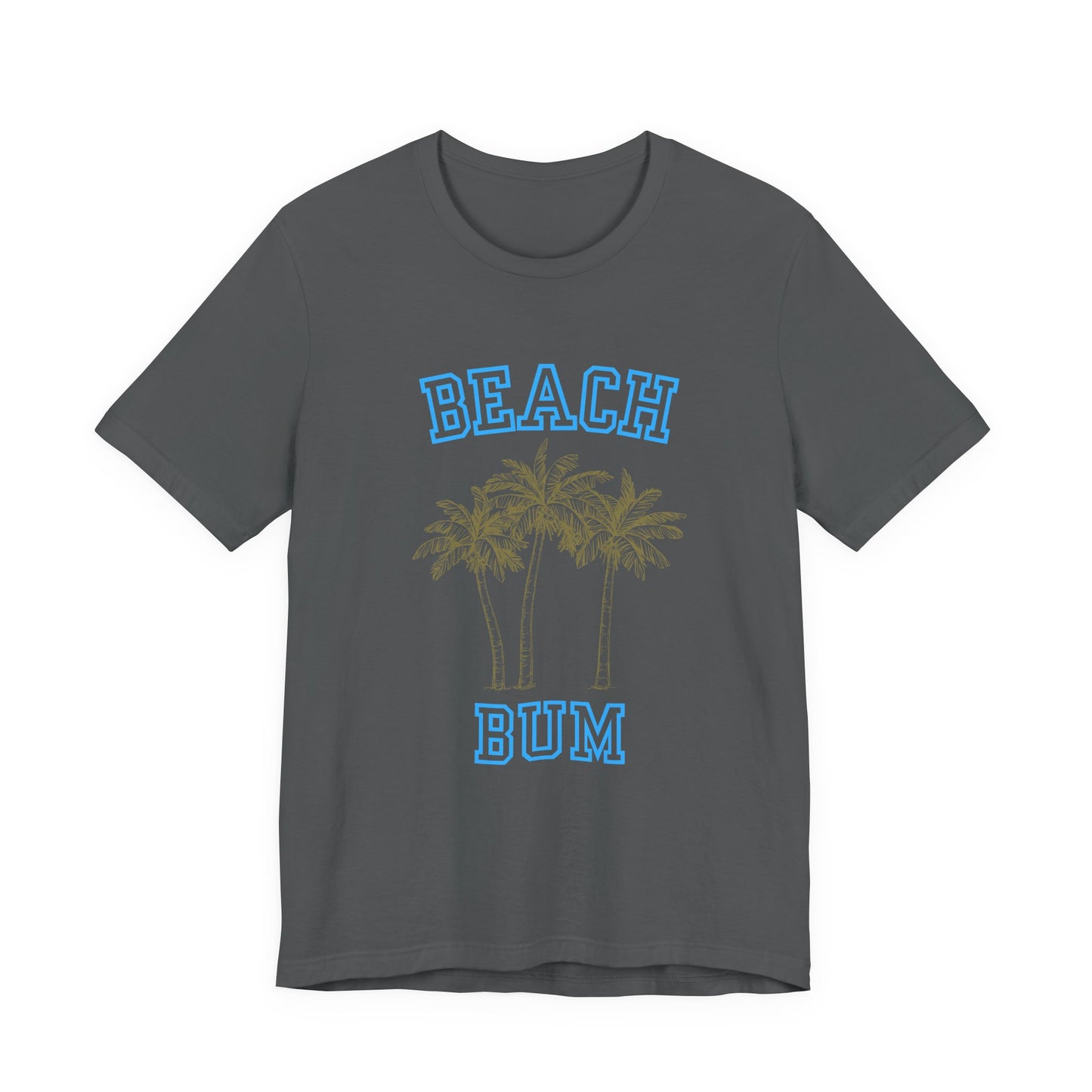 Beach Bum Palm Tree Shirt, Tropical Island Vacation Clothing, Palm Tree Lover Gift - PopCultureByDesign36