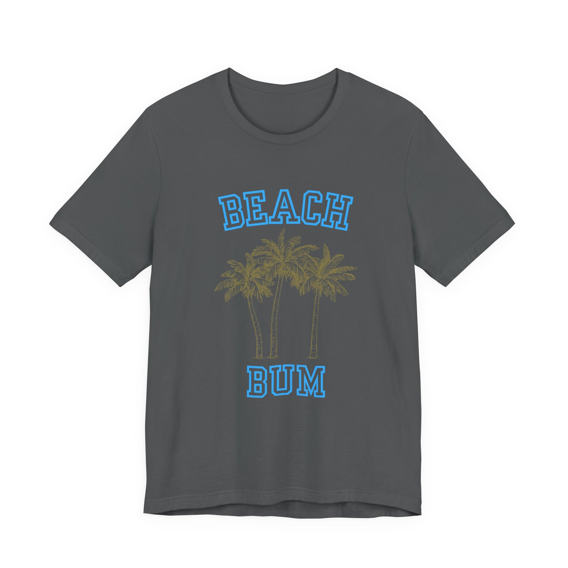 Beach Bum Palm Tree Shirt, Tropical Island Vacation Clothing, Palm Tree Lover Gift - PopCultureByDesign36