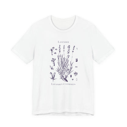 Retro Lavender Adult Shirt, Wildflowers Nature Shirt, Botanical Shirt - PopCultureByDesign36