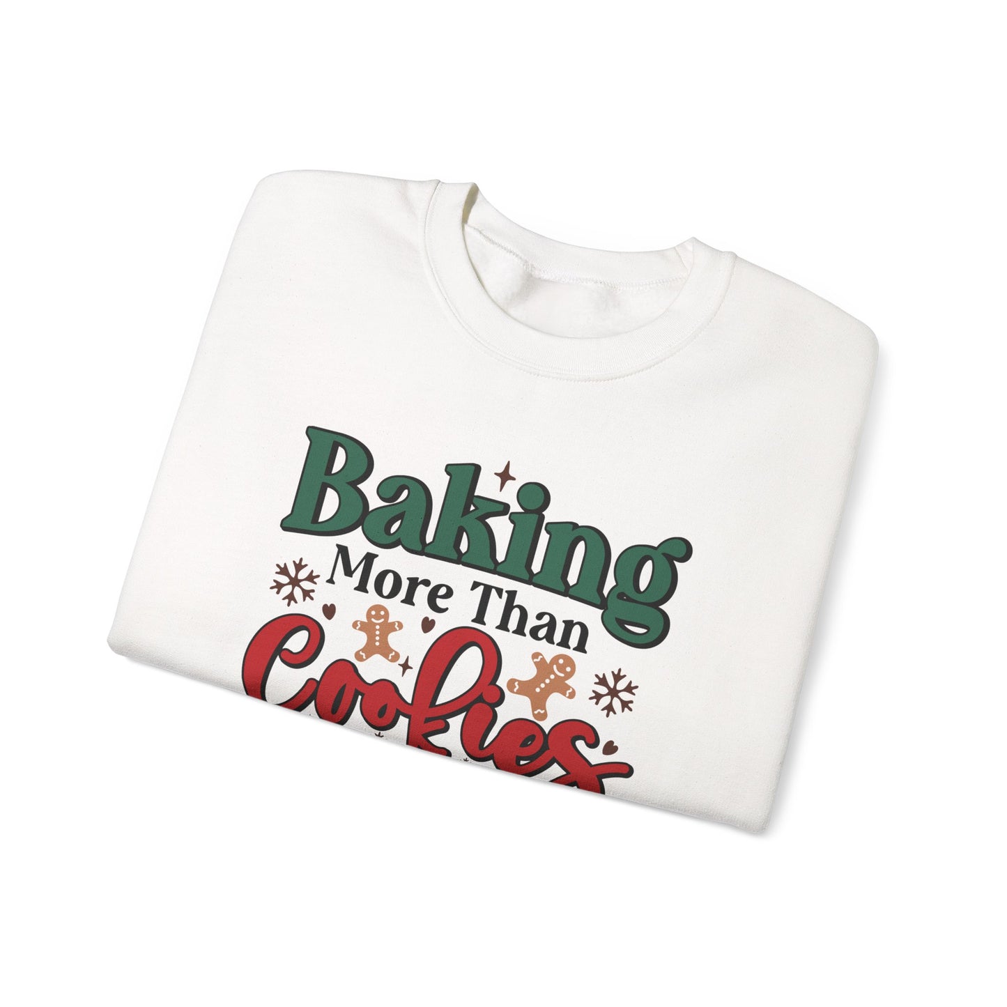 Baking More Than Cookies This Year Sweatshirt, Pregnancy Reveal Sweatshirt - PopCultureByDesign36