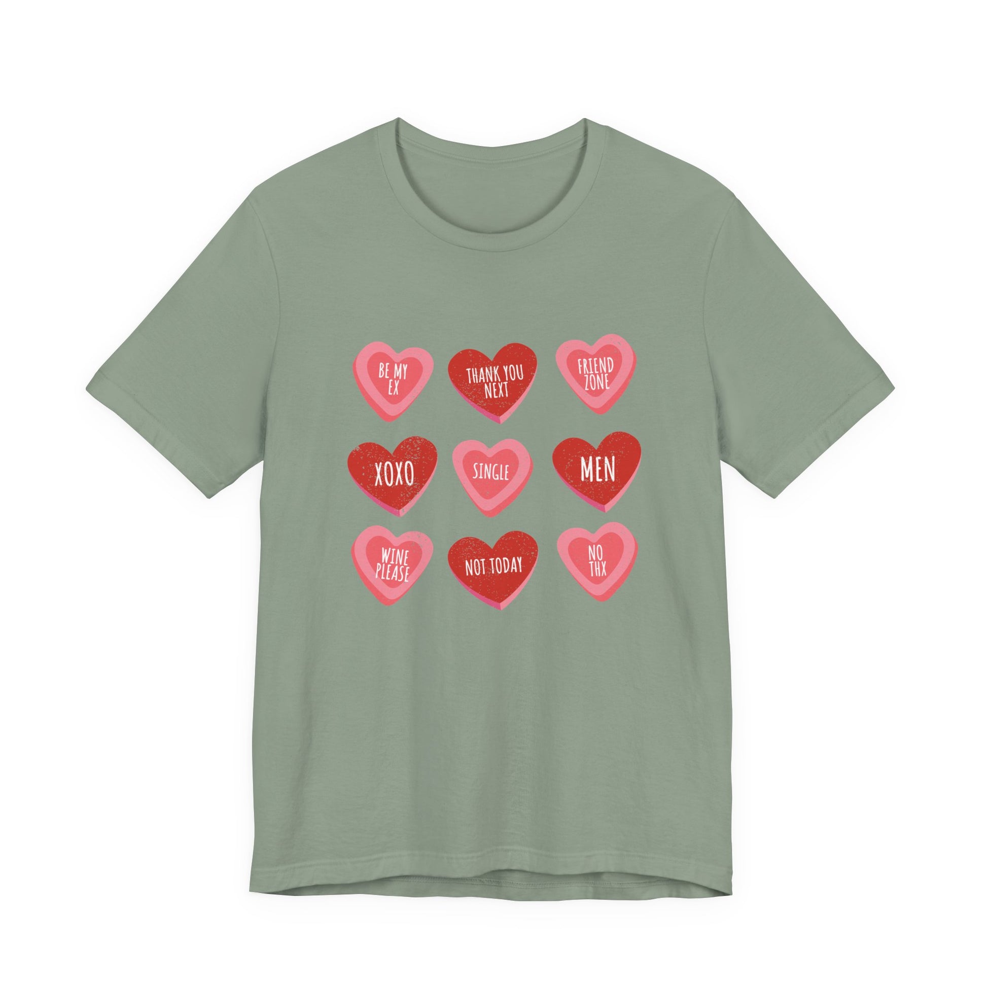 Candy Heart Shirt, Valentine's Day Gift, Conversation Hearts Shirt - PopCultureByDesign36