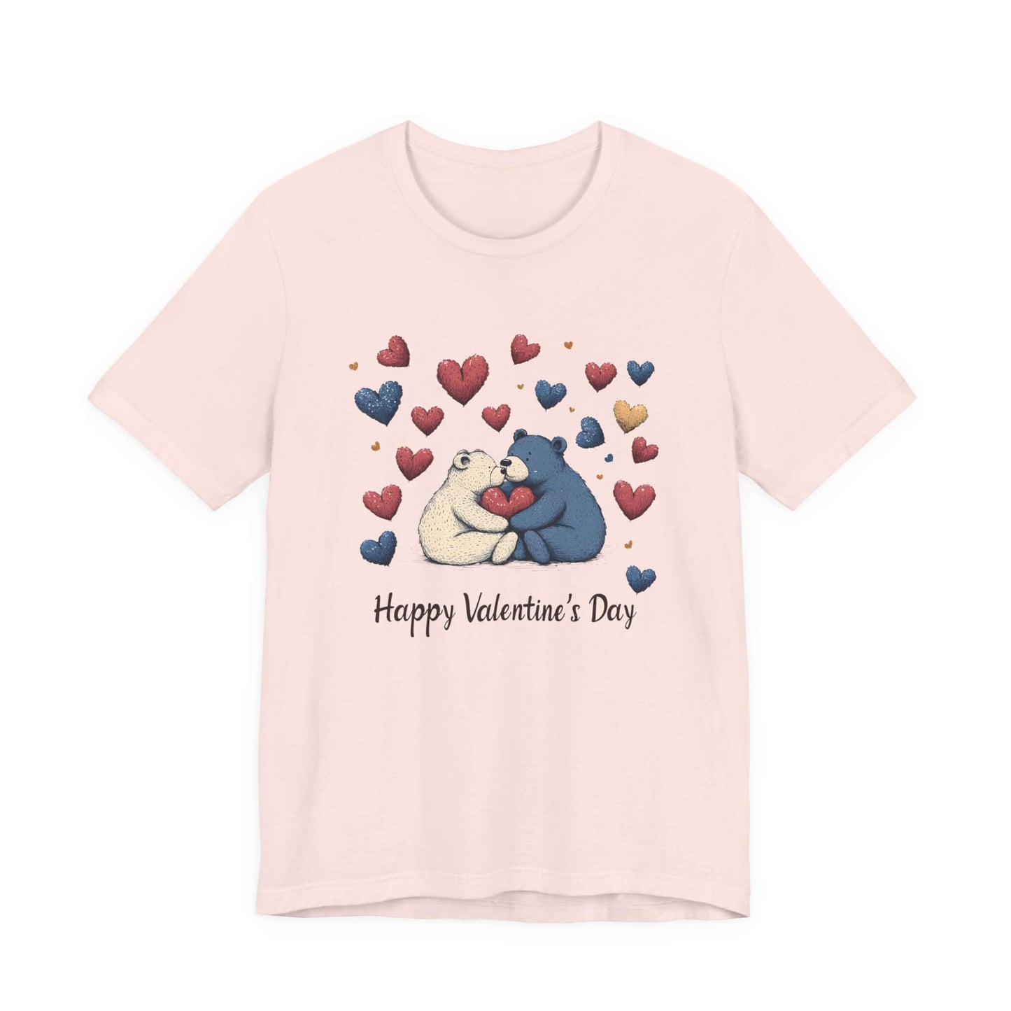 Bear Valentine Shirt, Cute Bear Shirt, Teddy Bear Shirt, Heart Valentine Shirt - PopCultureByDesign36