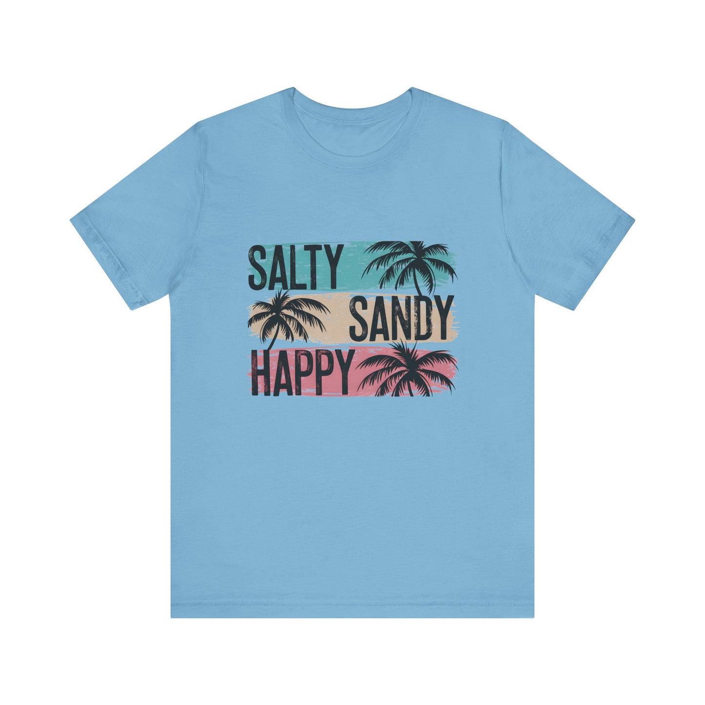 Salty Sandy Happy T-Shirt, Sandy Toes Salty Breeze Tee - PopCultureByDesign36