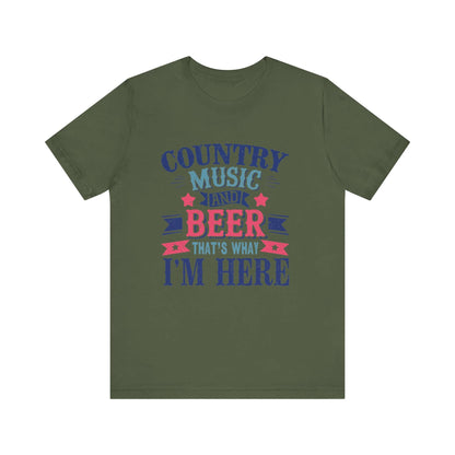 Country Music and Beer Shirt, Country Music Lover, Old Rodeo Shirt - PopCultureByDesign36