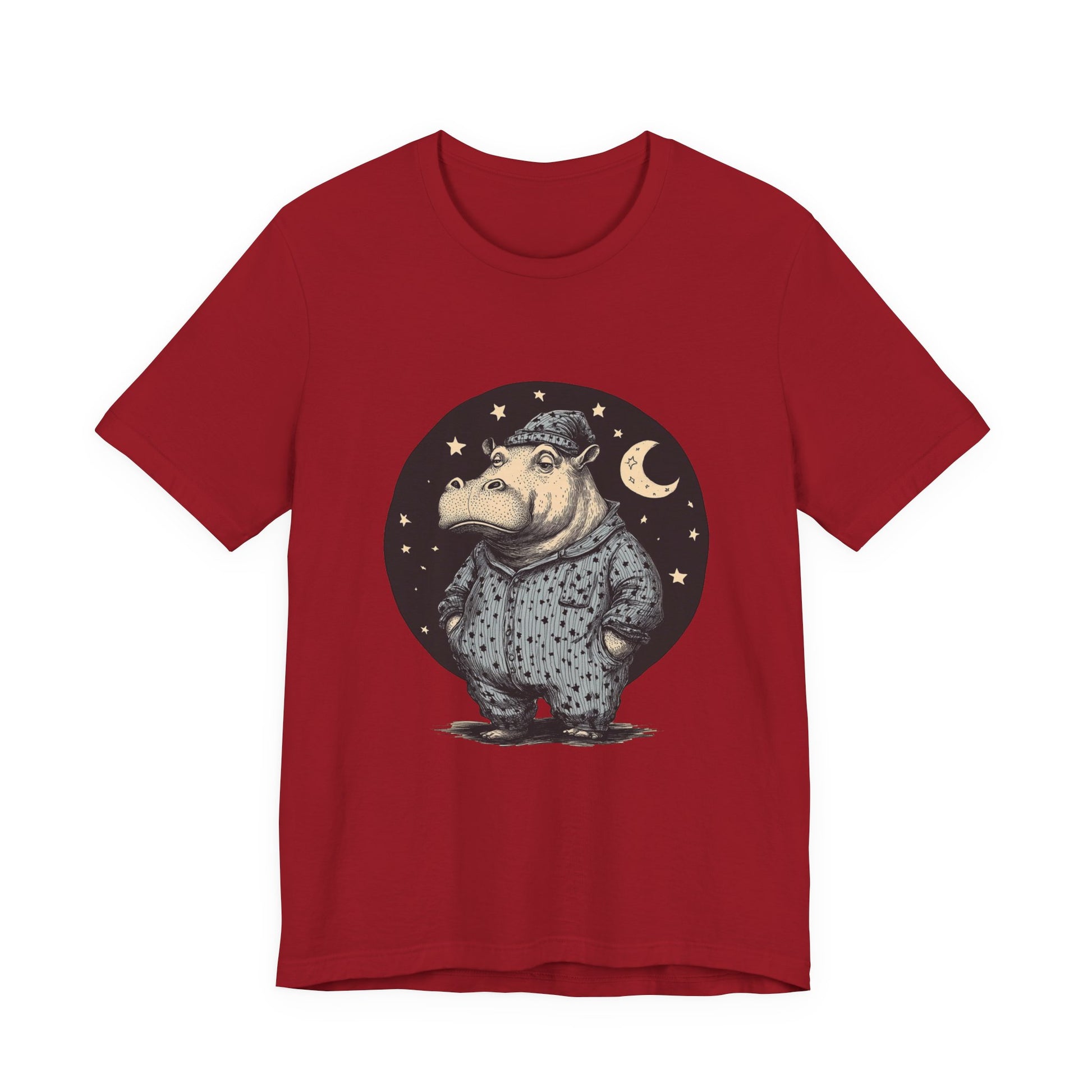 Sleepy Hippo Shirt, Funny Hippo Shirt, Cute Hippo Shirt - PopCultureByDesign36