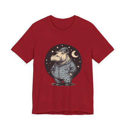 Sleepy Hippo Shirt, Funny Hippo Shirt, Cute Hippo Shirt - PopCultureByDesign36