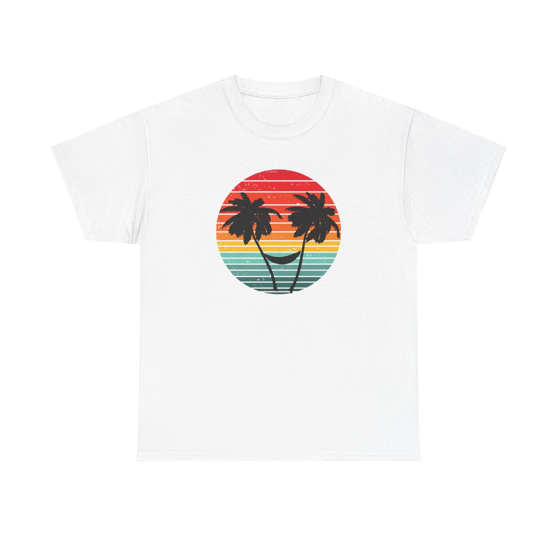 Retro sunset, Palm Tree shirt, Beach vibes shirt, Summer time - PopCultureByDesign36