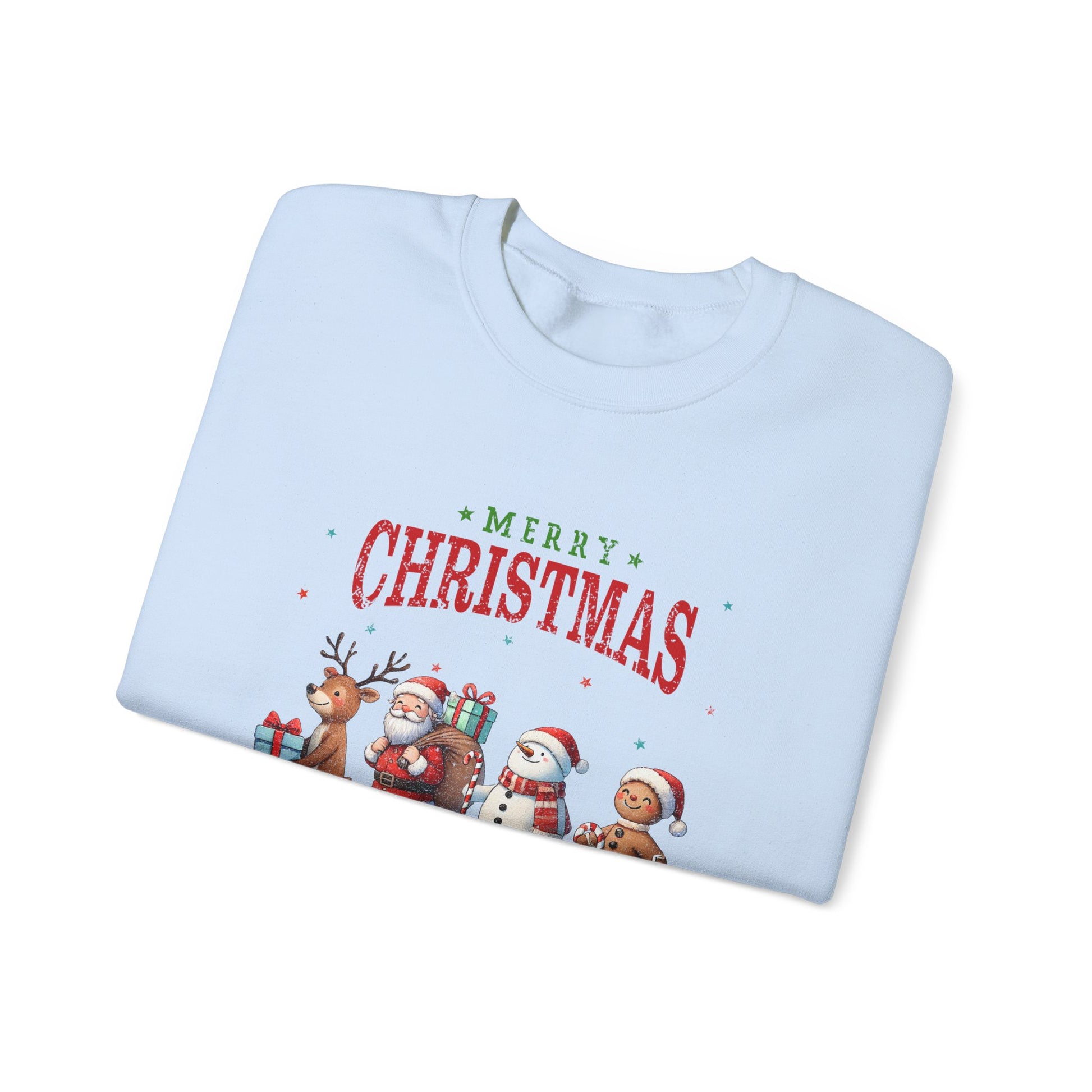 Christmas Sweatshirt, Cute Gingerbread Sweater, Gift For Christmas - PopCultureByDesign36