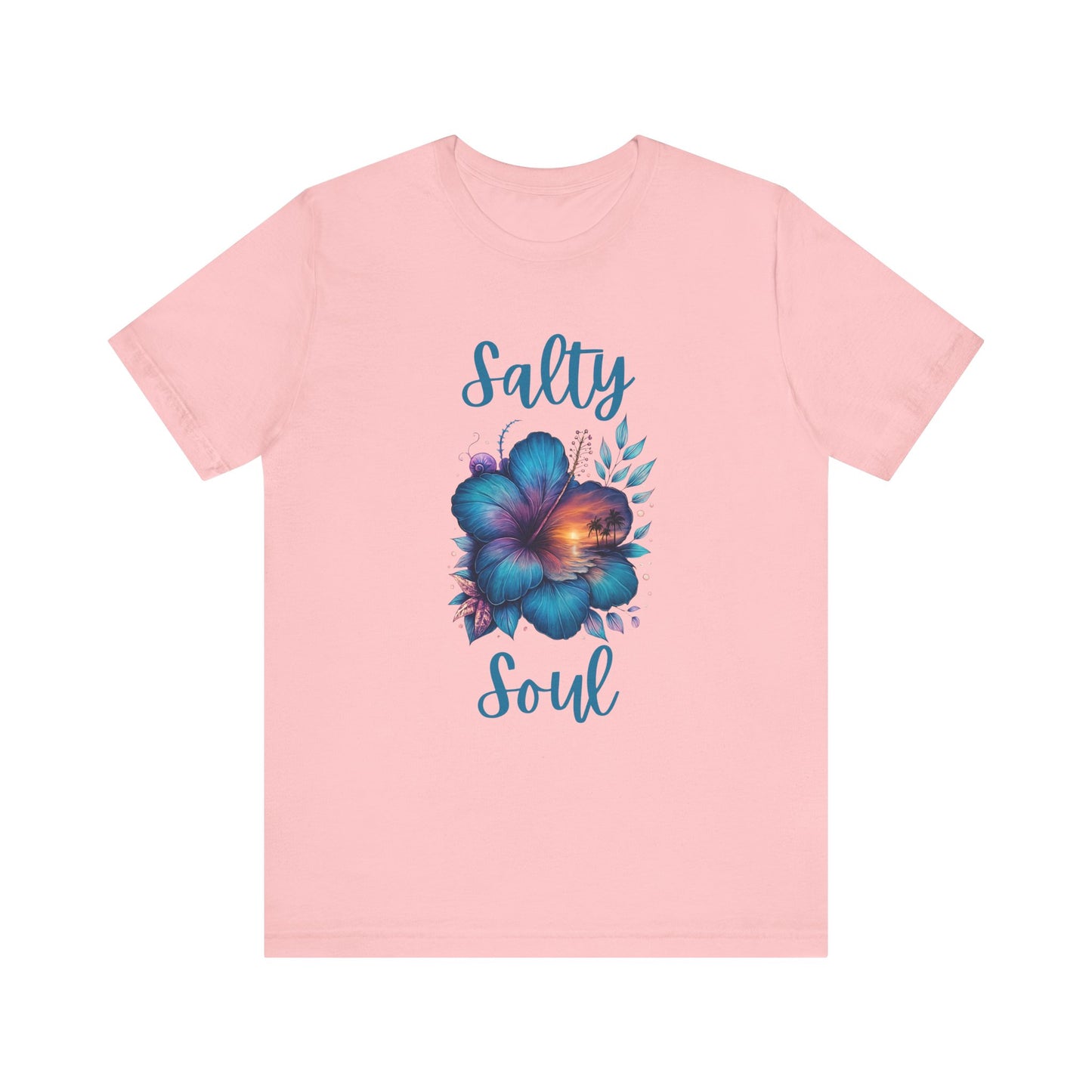 Summer Salty Soul T-shirt, Trendy Summer Shirt, Retro Summer T-shirt - PopCultureByDesign36