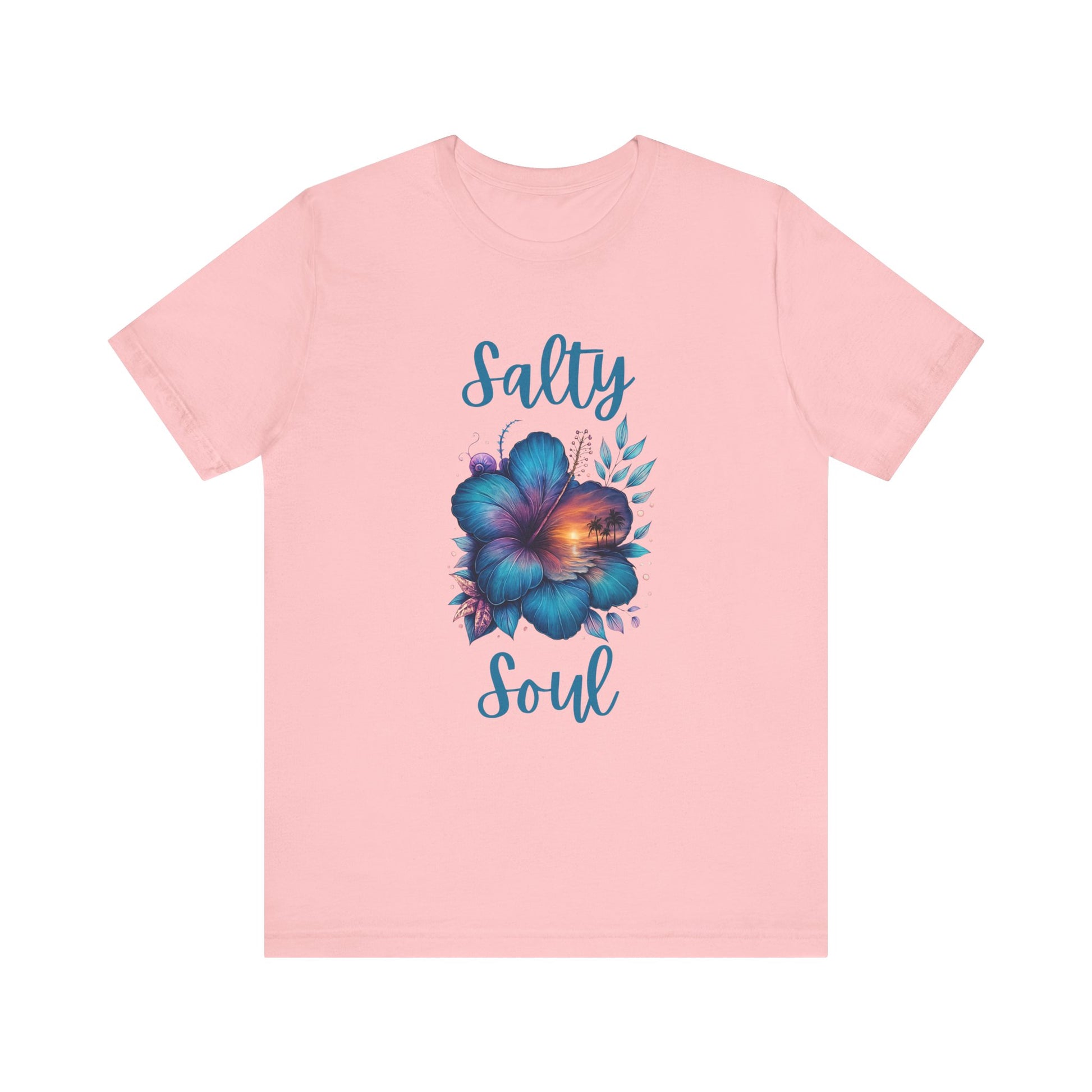 Summer Salty Soul T-shirt, Trendy Summer Shirt, Retro Summer T-shirt - PopCultureByDesign36