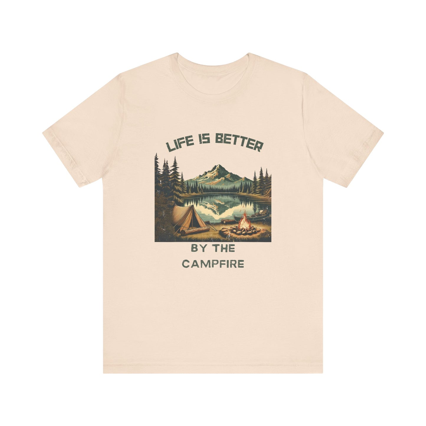 Camping by the lake, Camping shirt, Adventure shirt, Outdoor shirt - PopCultureByDesign36