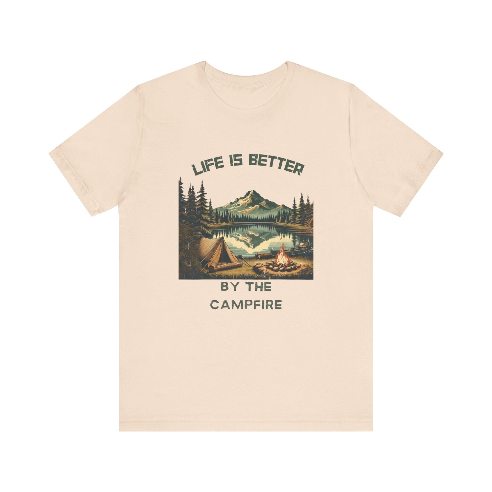 Camping by the lake, Camping shirt, Adventure shirt, Outdoor shirt - PopCultureByDesign36