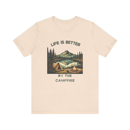 Camping by the lake, Camping shirt, Adventure shirt, Outdoor shirt - PopCultureByDesign36