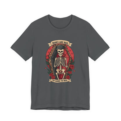 Valentine's Day Shirt, Funny Skeleton Valentines Shirt, I'm Dead Inside - PopCultureByDesign36