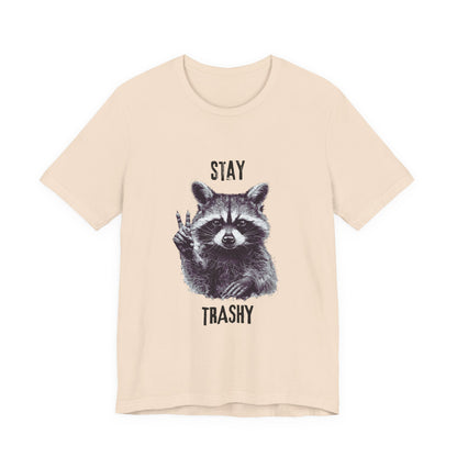 Stay Trashy Raccoon Shirt, Raccoon Shirt Funny, Cool Vintage Style Raccoon Shirt - PopCultureByDesign36
