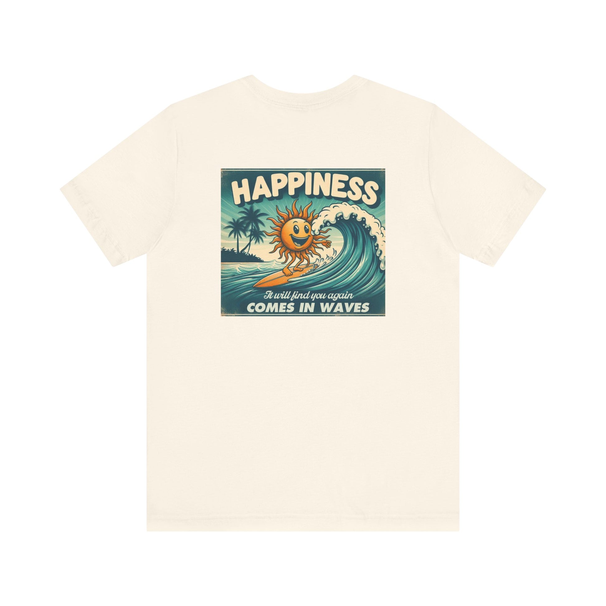 Happiness Comes In Waves shirt, Summer shirt, Surfing shirt, Surfer Gift - PopCultureByDesign36