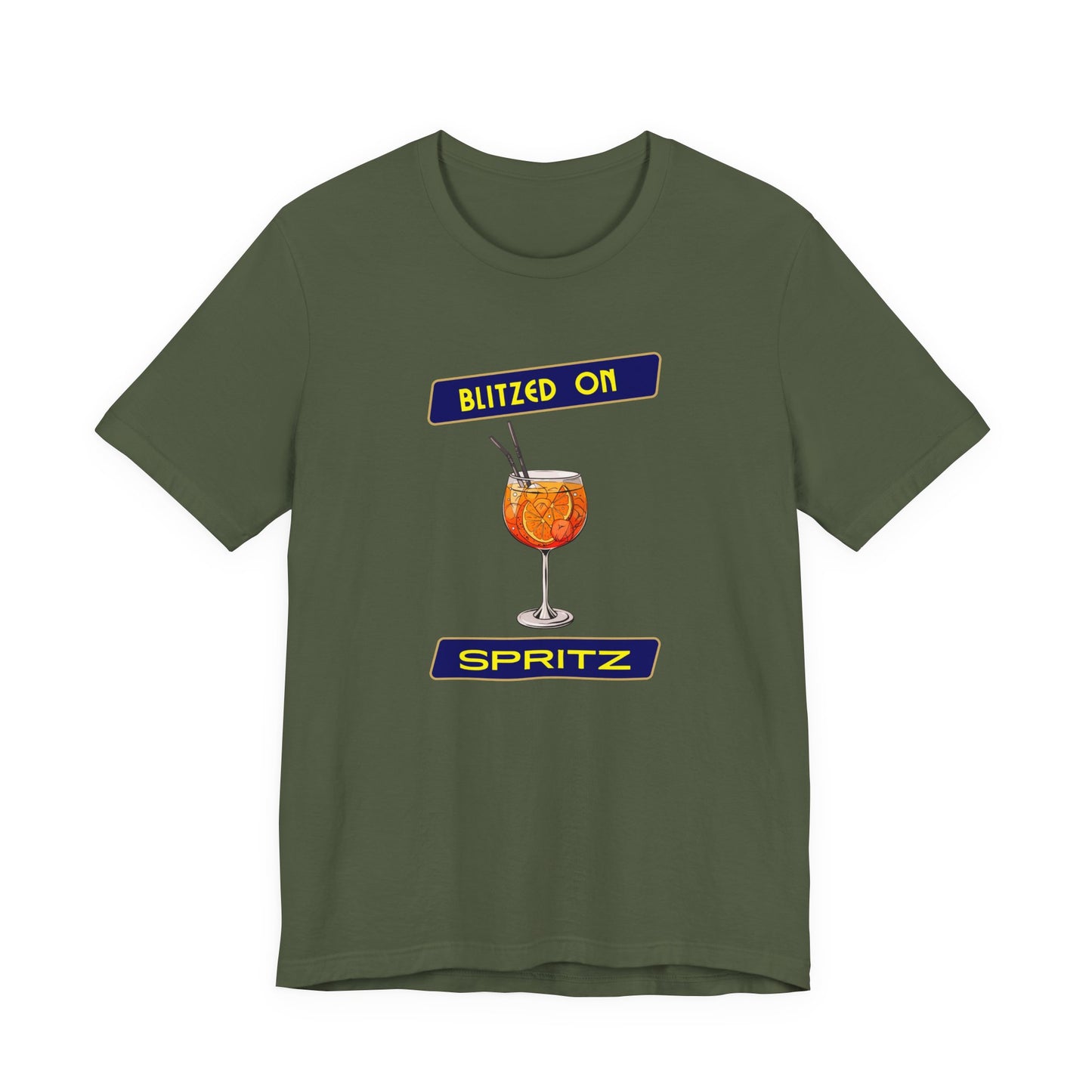 Aperol Spritz Shirt, Fun Cocktail Graphic Tee, Cocktail Drink Shirt - PopCultureByDesign36