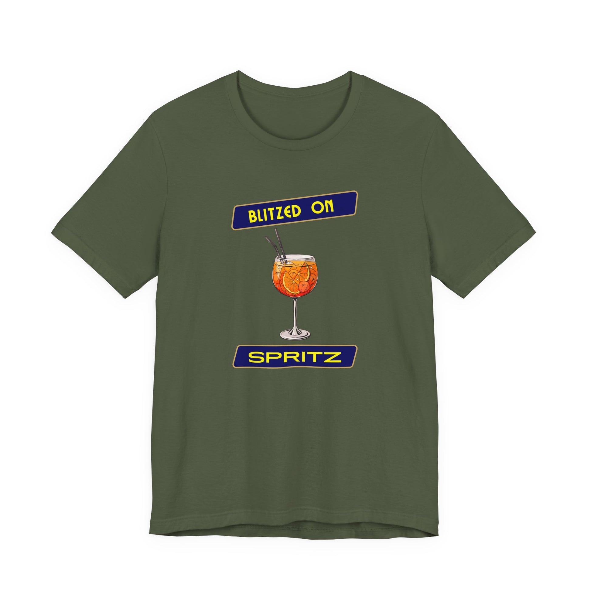 Aperol Spritz Shirt, Fun Cocktail Graphic Tee, Cocktail Drink Shirt - PopCultureByDesign36