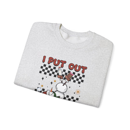 I Put Out For Santa Sweatshirt, Funny Christmas Sweatshirt, Funny XMas - PopCultureByDesign36