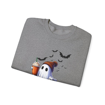 Cute Ghost Shirt, Halloween Ghost Coffee Shirt, Bougie Ghost Shirt - PopCultureByDesign36