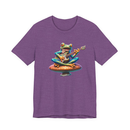 Hippie Shirt, Hippie Frog T-Shirt, Frog Lover Gift - PopCultureByDesign36