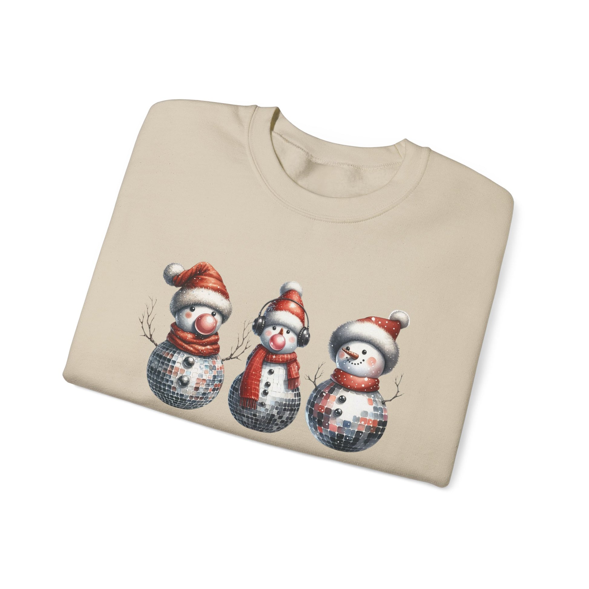 Christmas Snowman Sweatshirt, Christmas Sweatshirt,Family Christmas Sweatshirt - PopCultureByDesign36