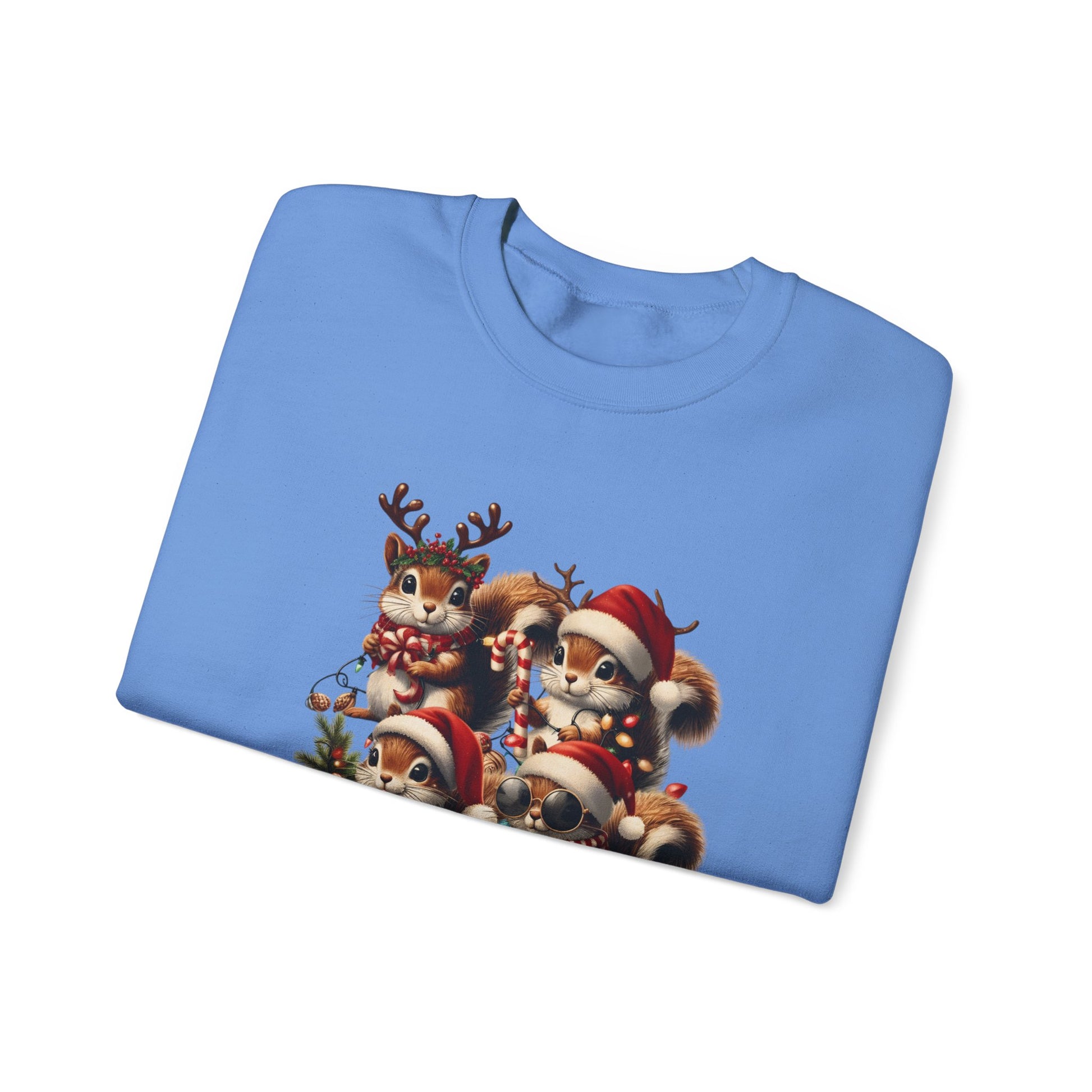 Funny Chipmunks Nut House Christmas Tee Shirt, Chipmunk Xmas Holiday Shirts - PopCultureByDesign36