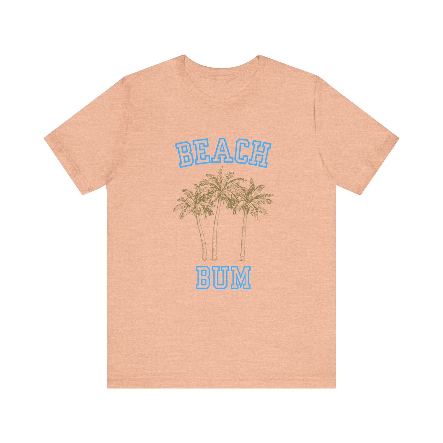 Beach Bum Palm Tree Shirt, Tropical Island Vacation Clothing, Palm Tree Lover Gift - PopCultureByDesign36