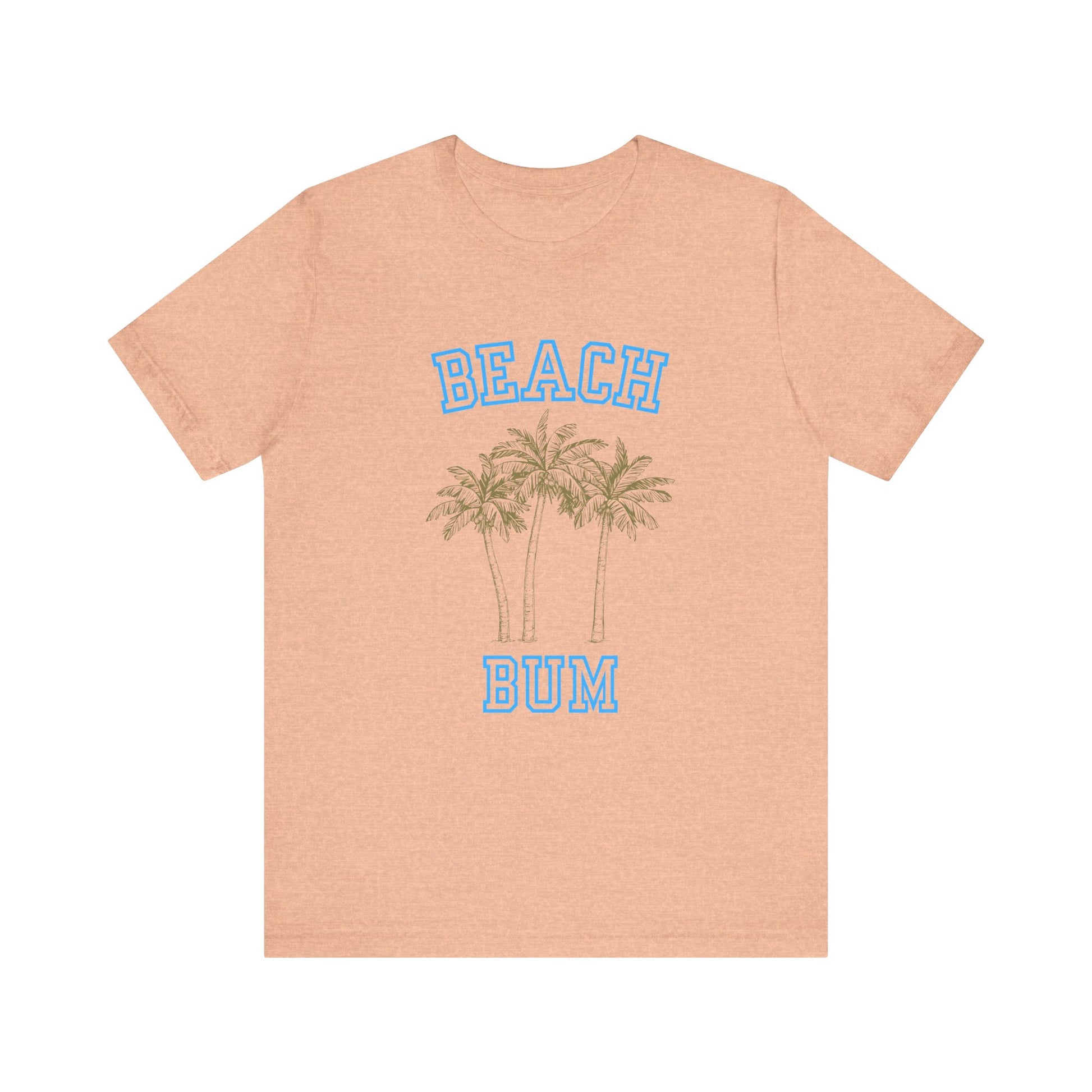 Beach Bum Palm Tree Shirt, Tropical Island Vacation Clothing, Palm Tree Lover Gift - PopCultureByDesign36