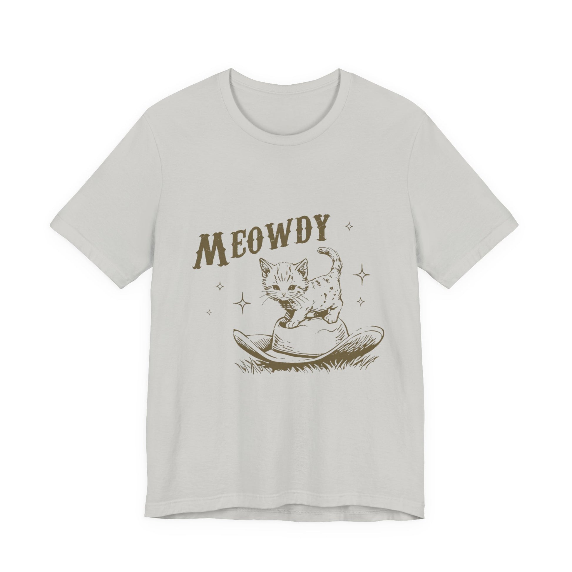 Western Cute Kitten, Cat Mom Vintage, Funny Cat Shirt - PopCultureByDesign36