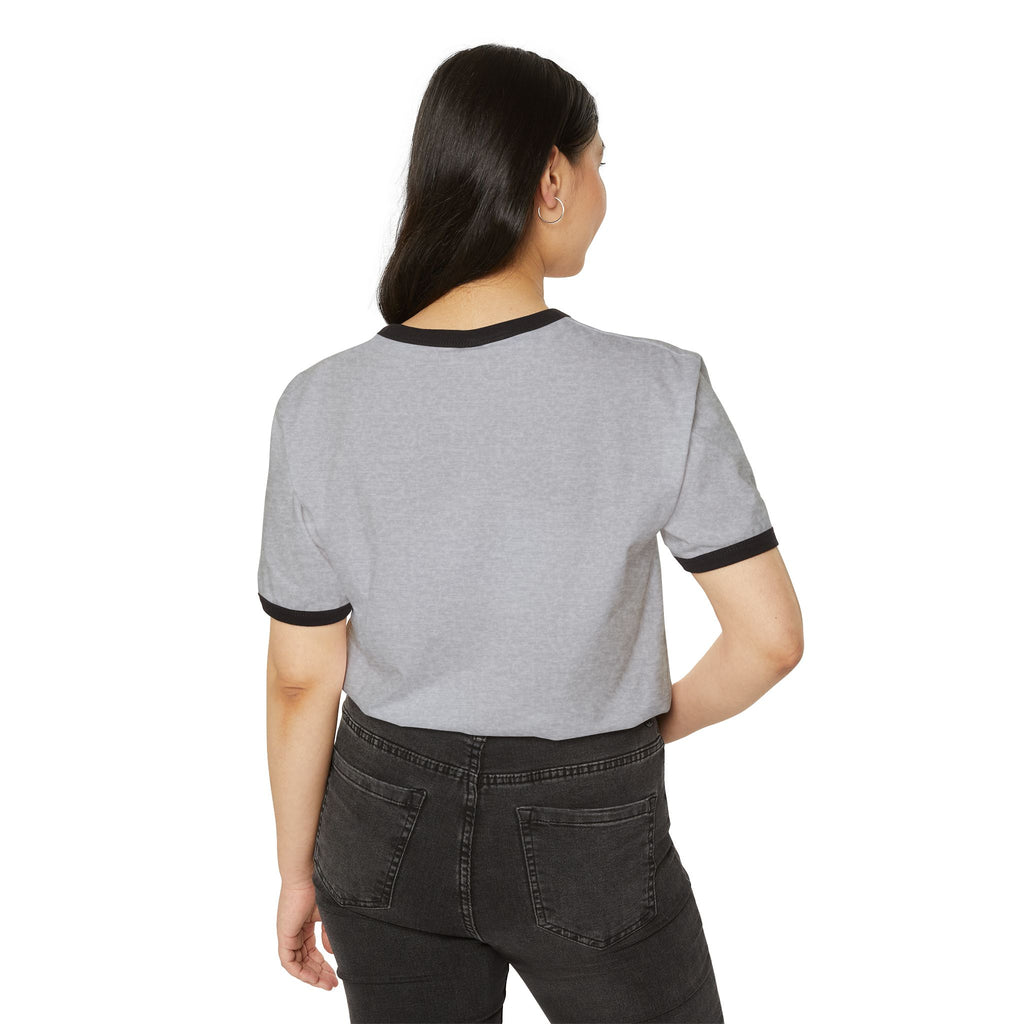 JAdore Amour Ringer TShirt Bold French Inspired Statement Tee by Printify