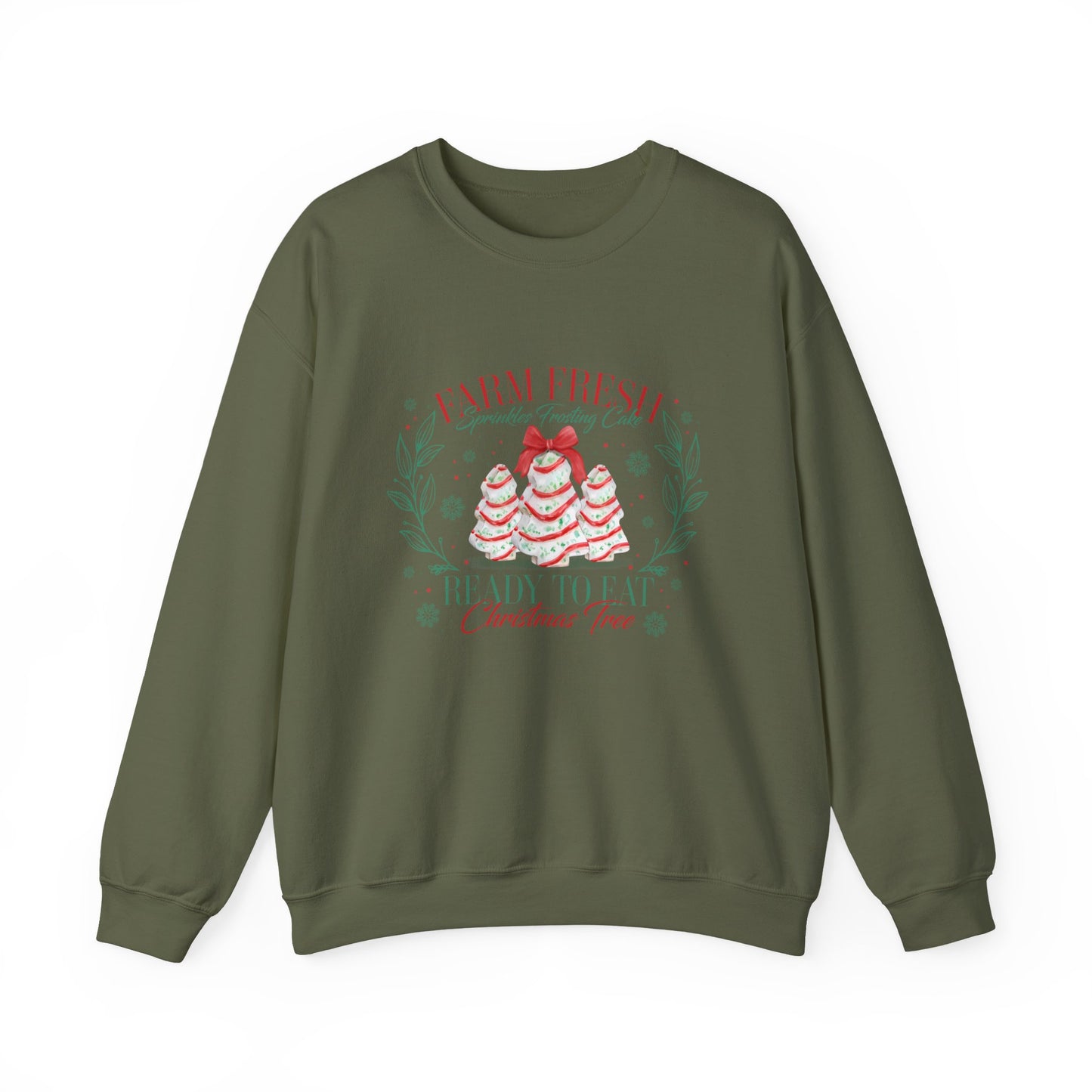 Farm Fresh Christmas Tree Cakes Shirt, Christmas Cake Sweatshirt - PopCultureByDesign36