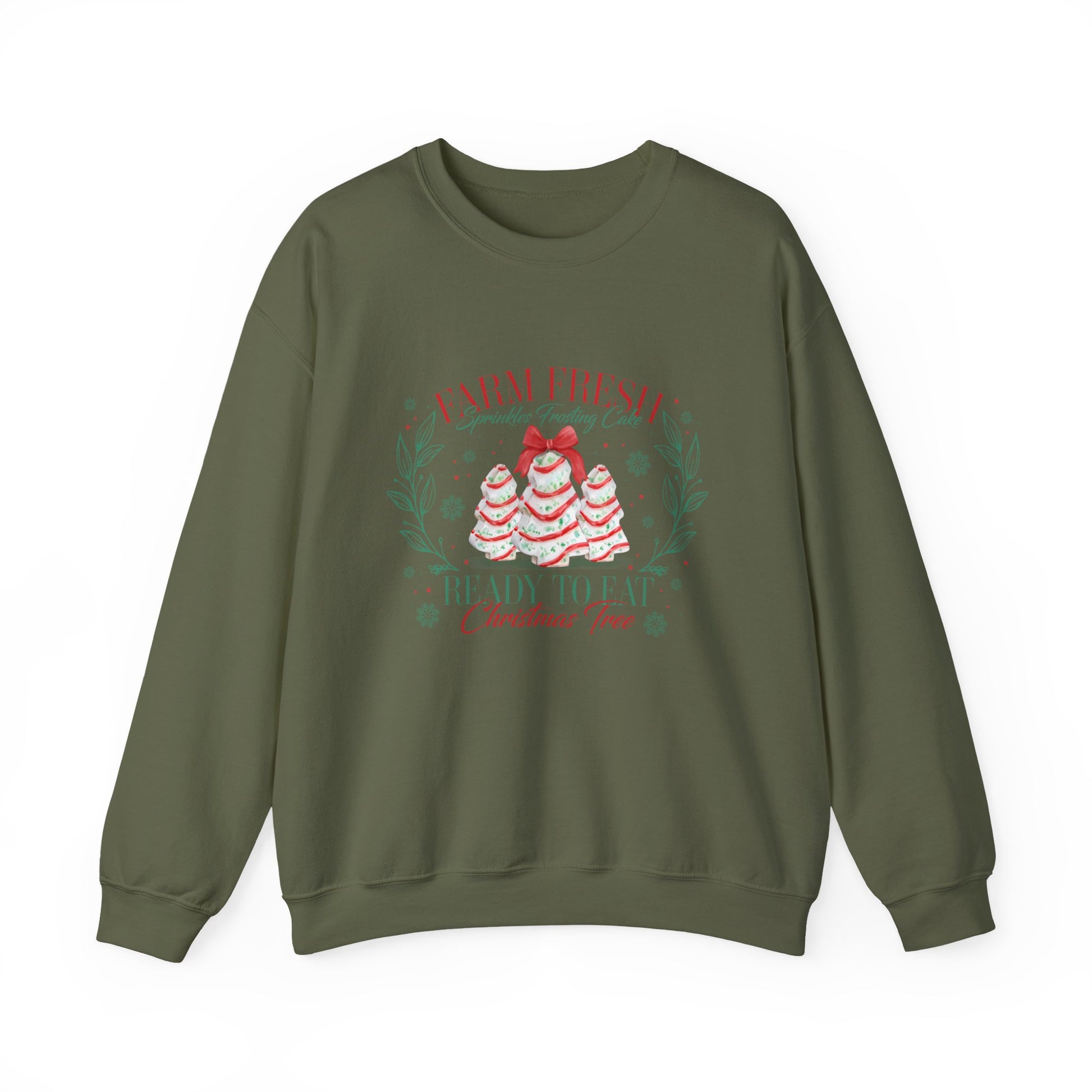 Farm Fresh Christmas Tree Cakes Shirt, Christmas Cake Sweatshirt - PopCultureByDesign36