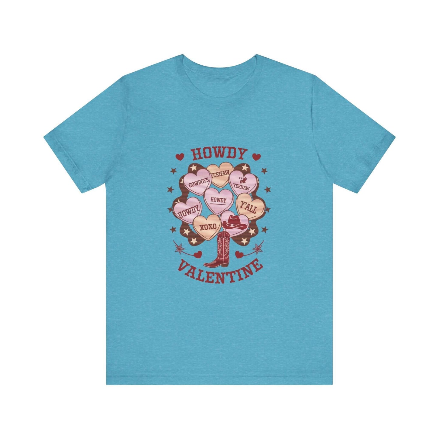 Candy Heart Shirt, Valentine's Day Gift, Country Conversation Hearts Shirt - PopCultureByDesign36