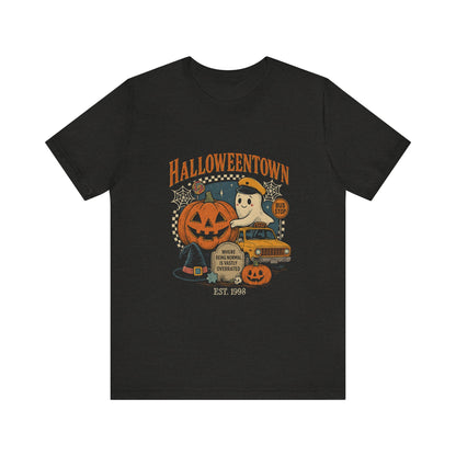 Cute Halloween Shirt, Halloweentown Travel Shirt, Retro Halloween Shirt - PopCultureByDesign36