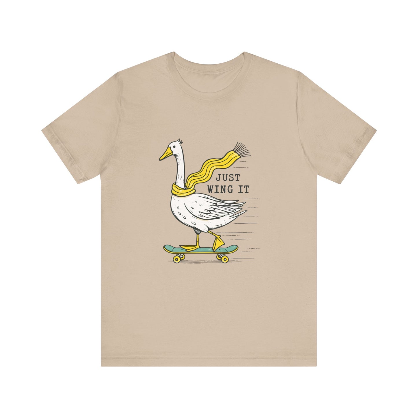 Pun Humor Bird Tee, Bird Lover Gift, Funny Bird Shirt, Skateboard Goose - PopCultureByDesign36